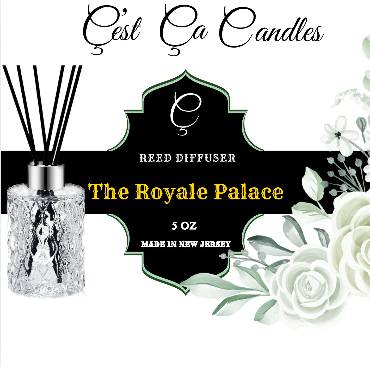 The Royale Palace Reed Diffuser 5 oz (142 g)