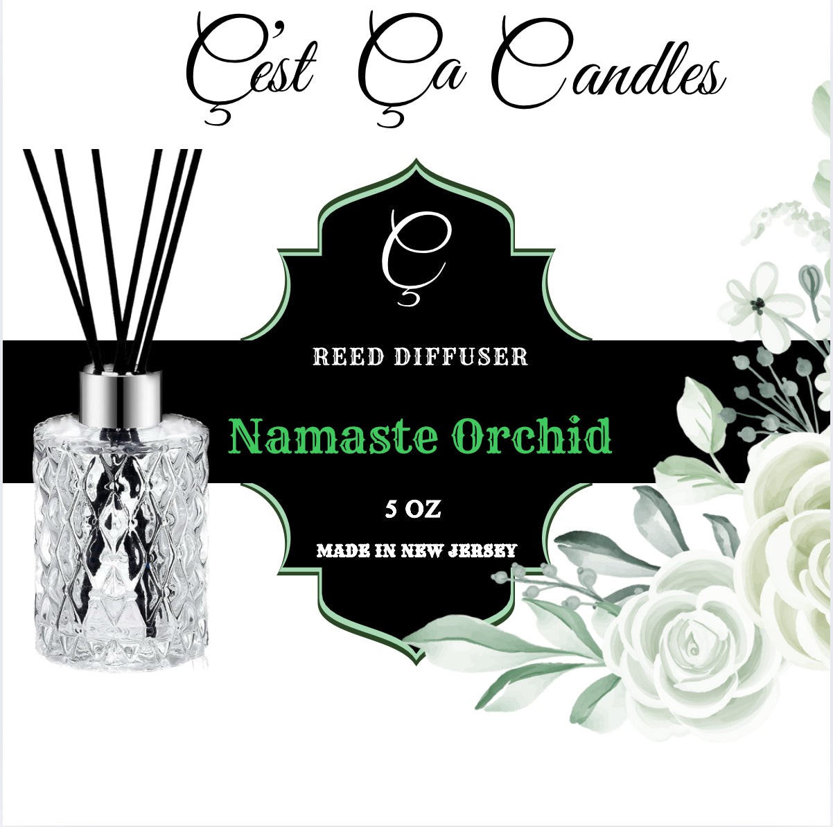 Namaste Orchid Reed Diffuser 5 oz (142 g)