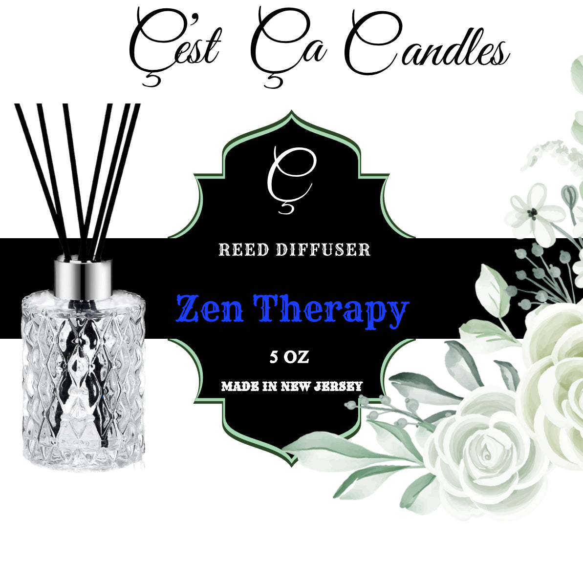 Zen Therapy Reed Diffuser 5 oz (142 g)